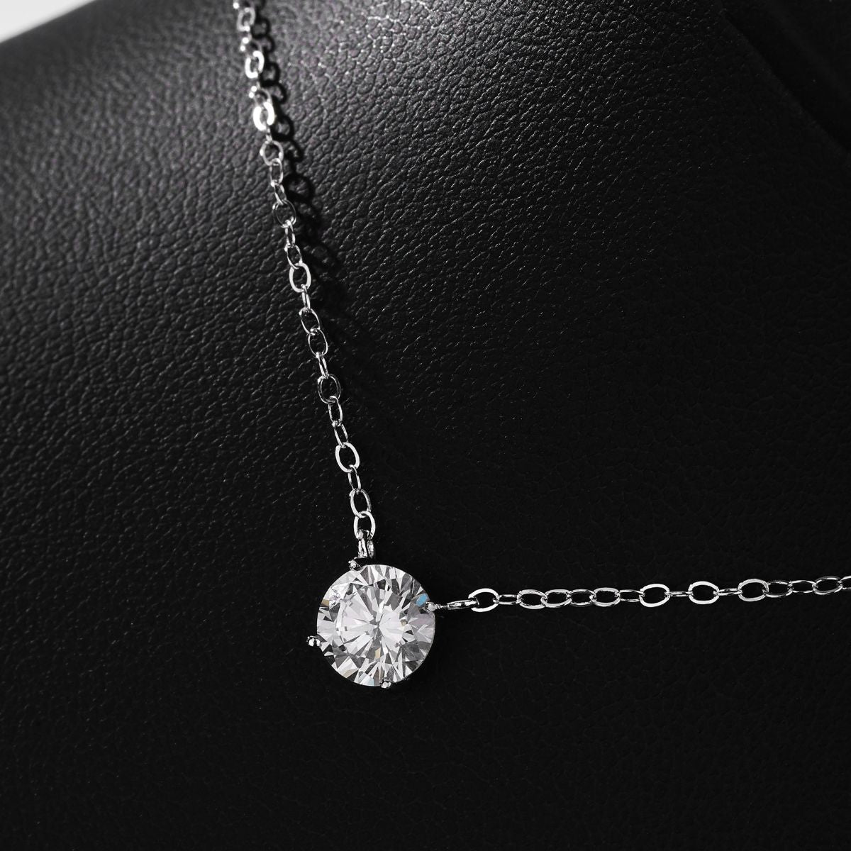 Solitaire Stone Necklace