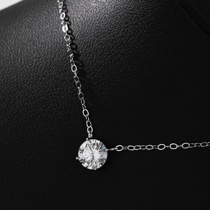 Solitaire Stone Necklace