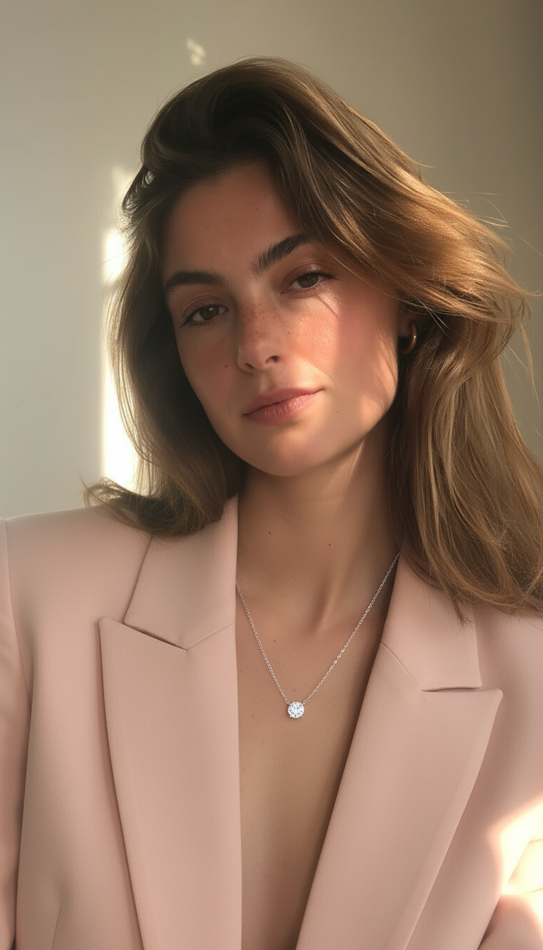 Solitaire Stone Necklace