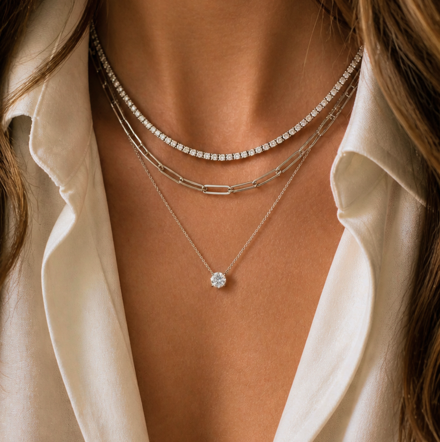 Trinity Necklace Set